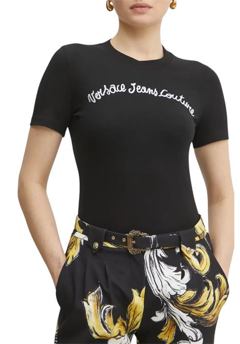 T-shirt with logo VERSACE JEANS COUTURE | T-shirt | 78HAHC08 CJ02C899